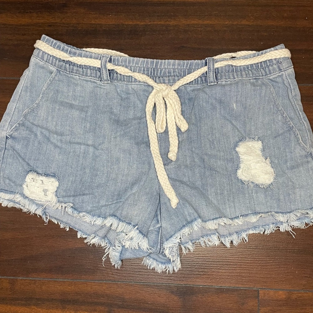 Aerie Soft Denim Shorts